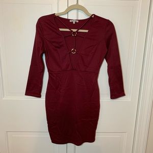 Bodycon Low Front Dress